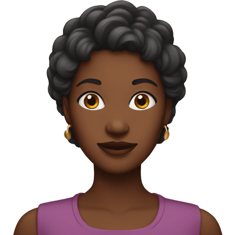 black lady  emoji