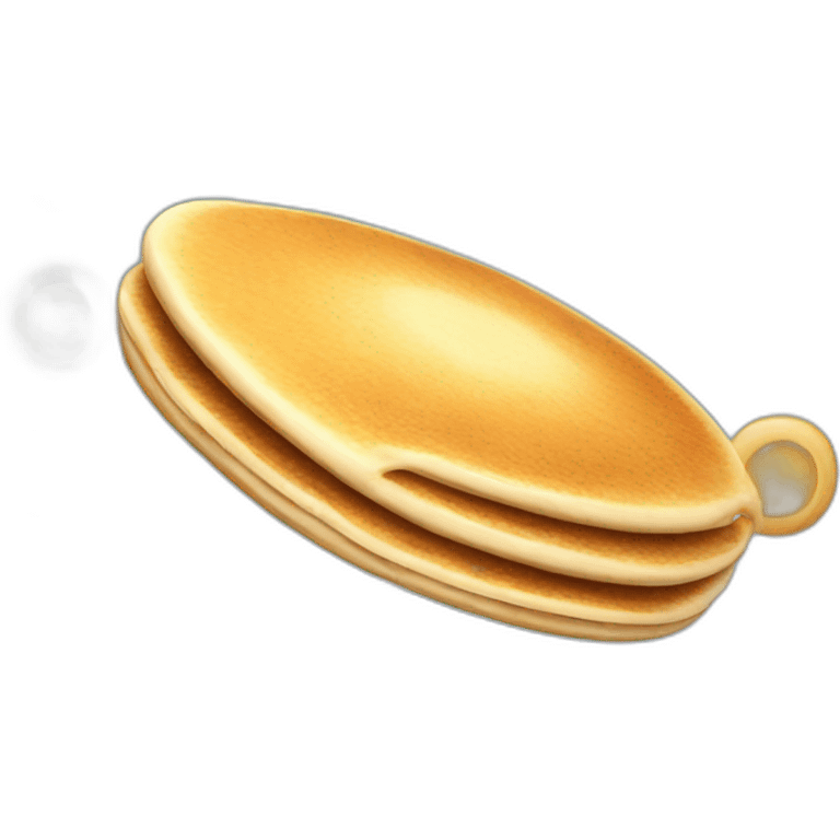 flying pancake emoji