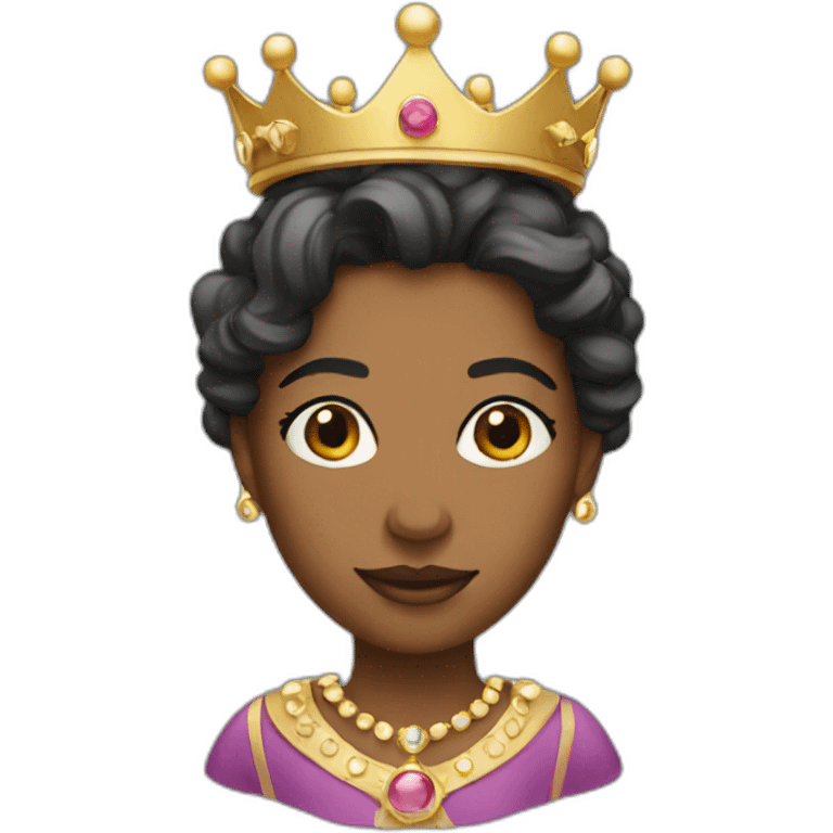 crown queen emoji