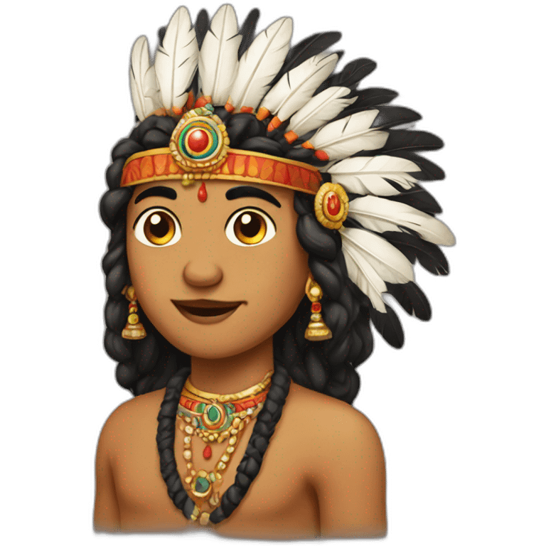 Indian retro emoji