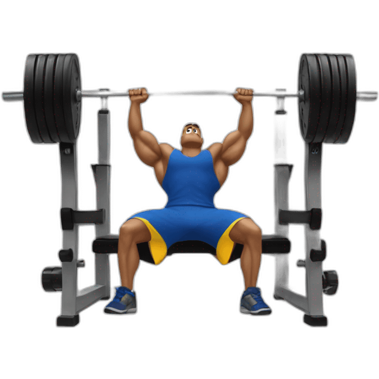 Bench press emoji