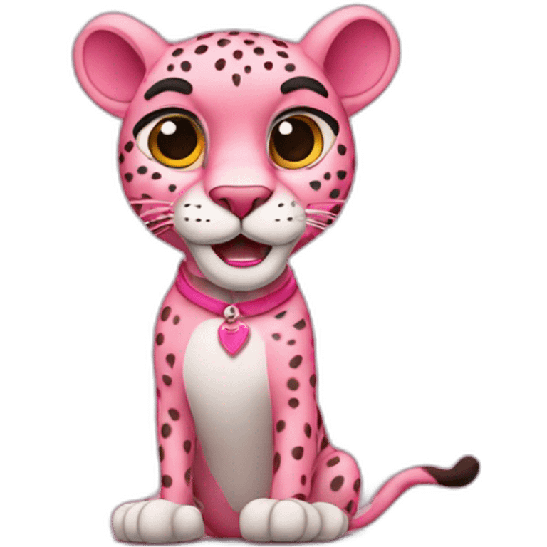 the pink panther emoji