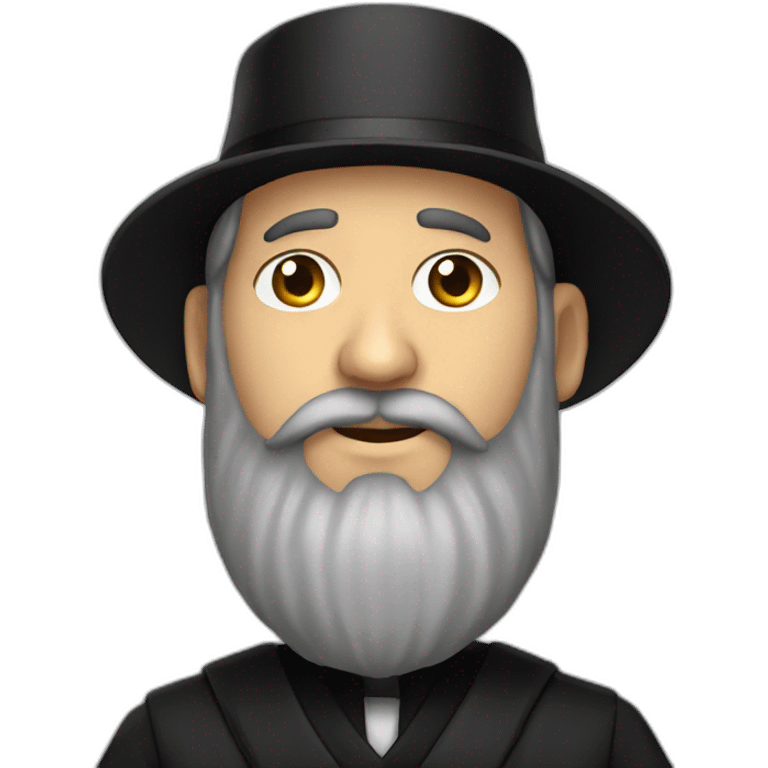 Orthodox rabbi emoji