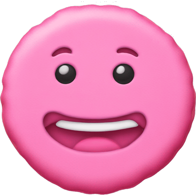 pink cookie emoji