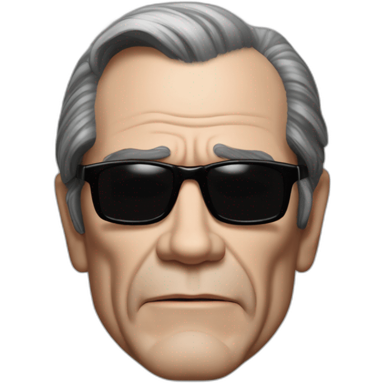 Men in black Tommy Lee Jones emoji