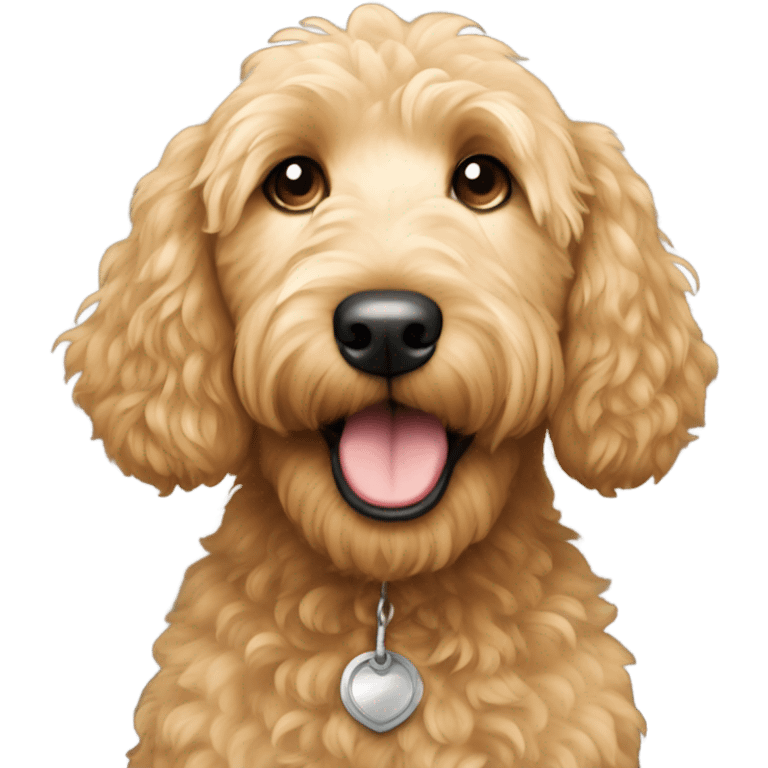 Goldendoodle emoji