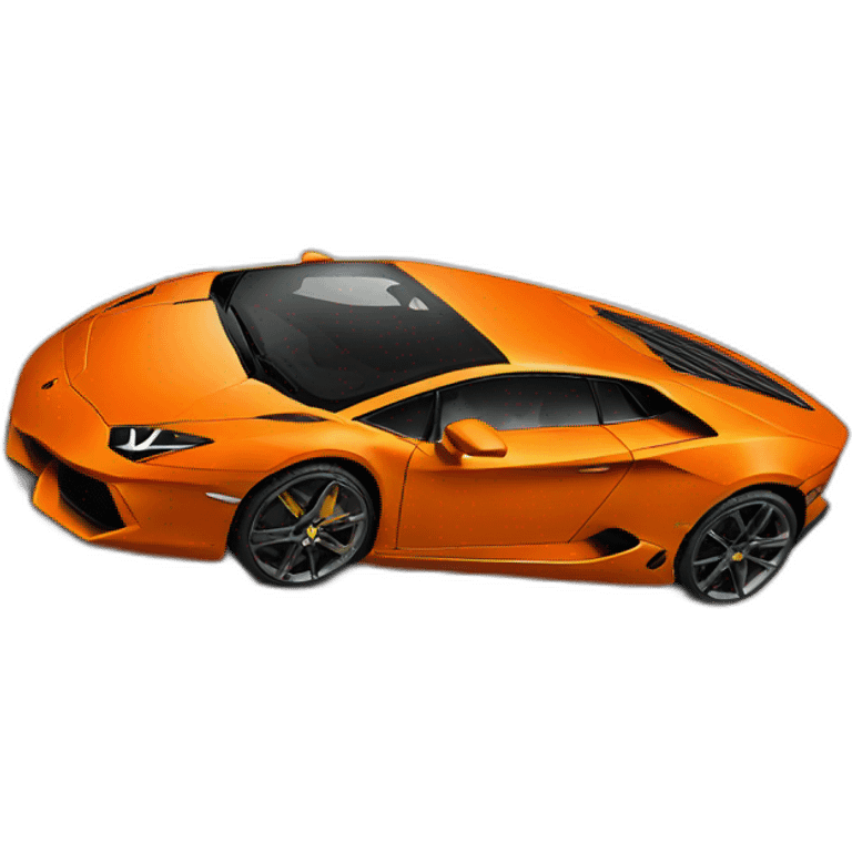 lamborghini orange color emoji