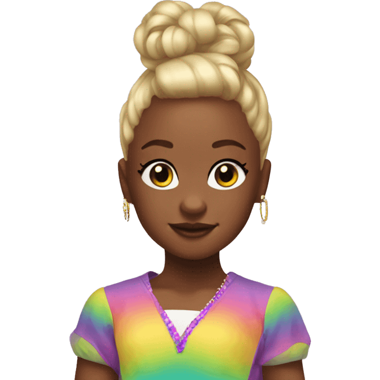 Black jojo siwa emoji