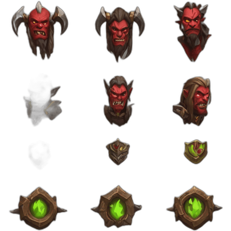 For the horde! For the Alliance! Warcraft emoji