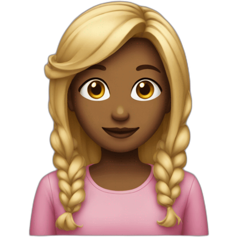 Q girl emoji