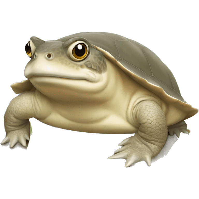 Spiny Softshell turtle emoji