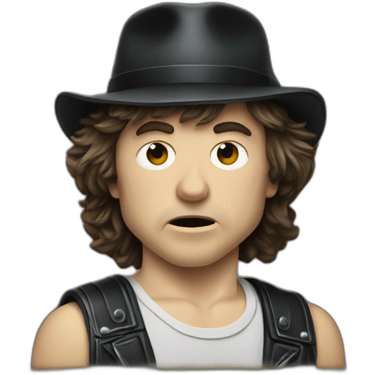 Angus young acdc emoji