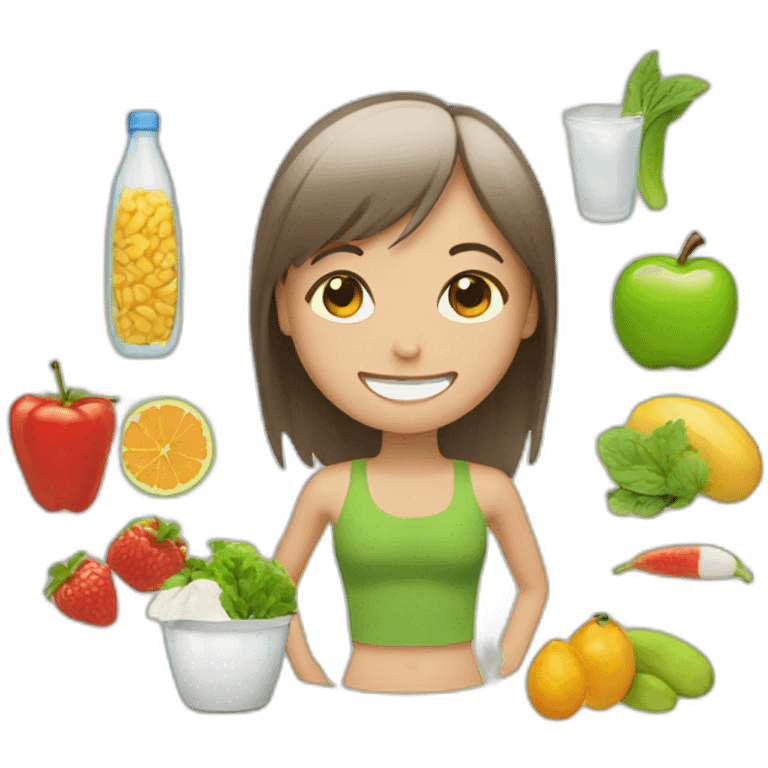 healthy lifestyle emoji