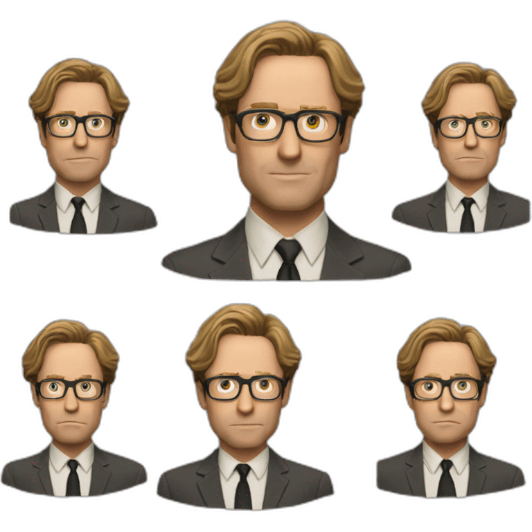 Dwight Shrutt the office the serie emoji