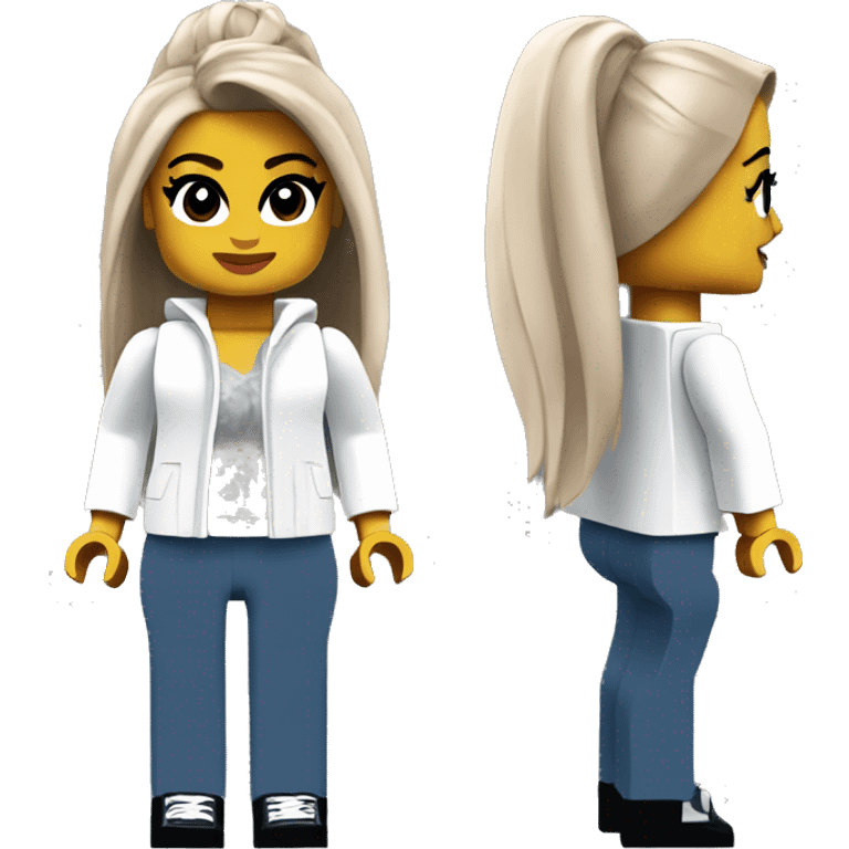 ARIANA GRANDE lego full body emoji