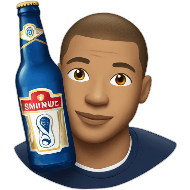 Mbappe biere emoji