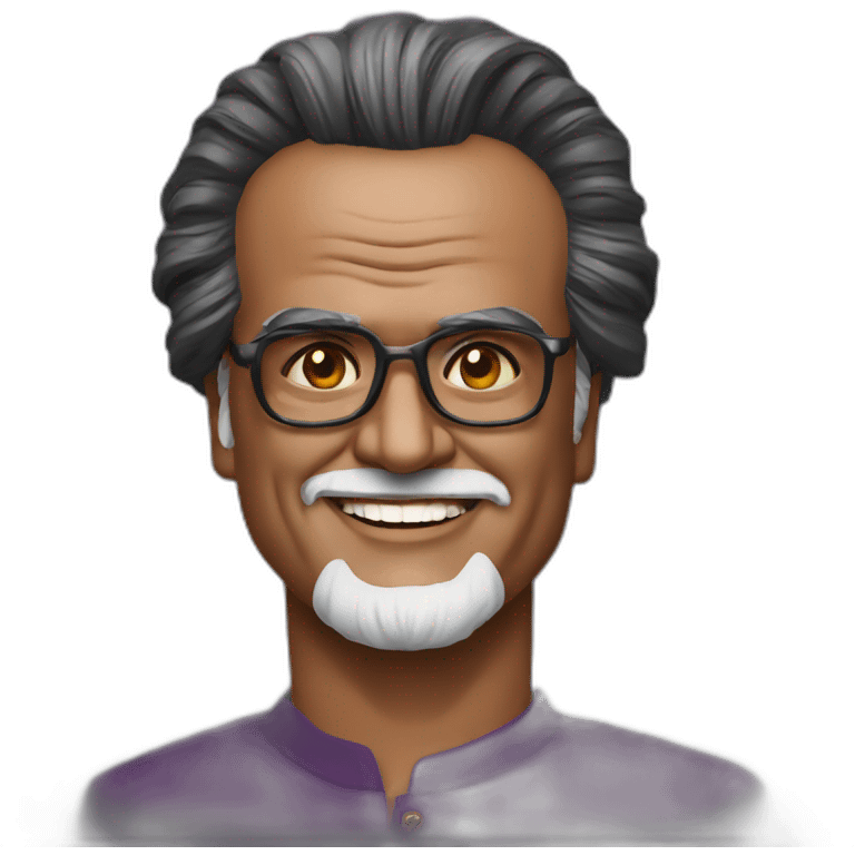 Rajanikanth Indian actor emoji