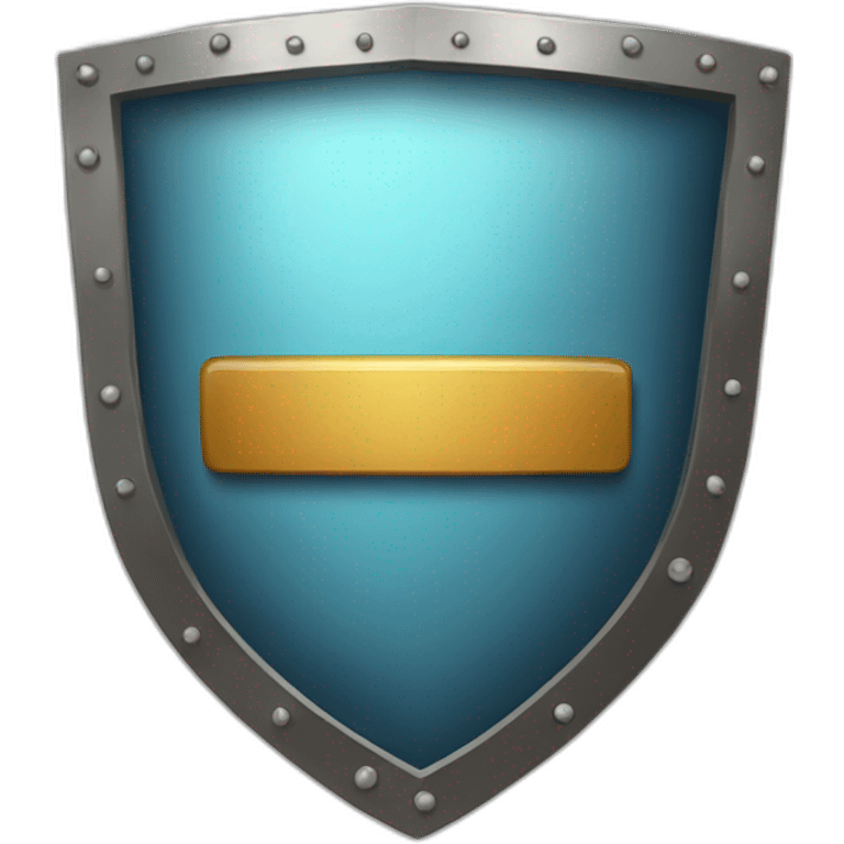 Shield with checkmark on it  emoji