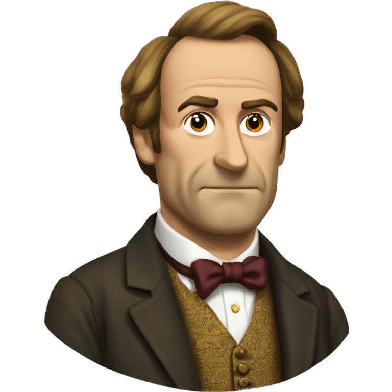 saul goodman in the 1800s emoji