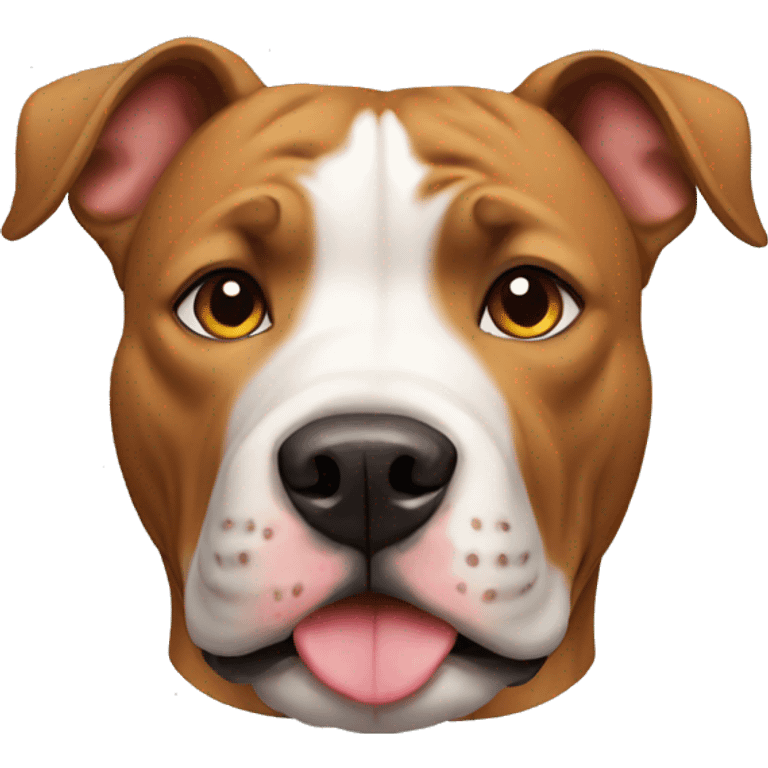 Pitbull-Amstaff dog emoji