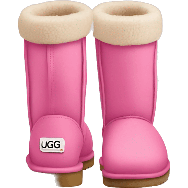 Pink Ugg  emoji