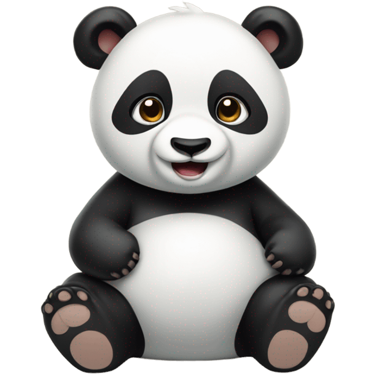 Pregnant panda bear emoji