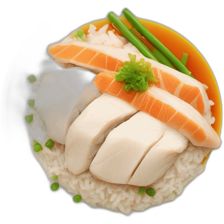 hainanese chicken rice emoji