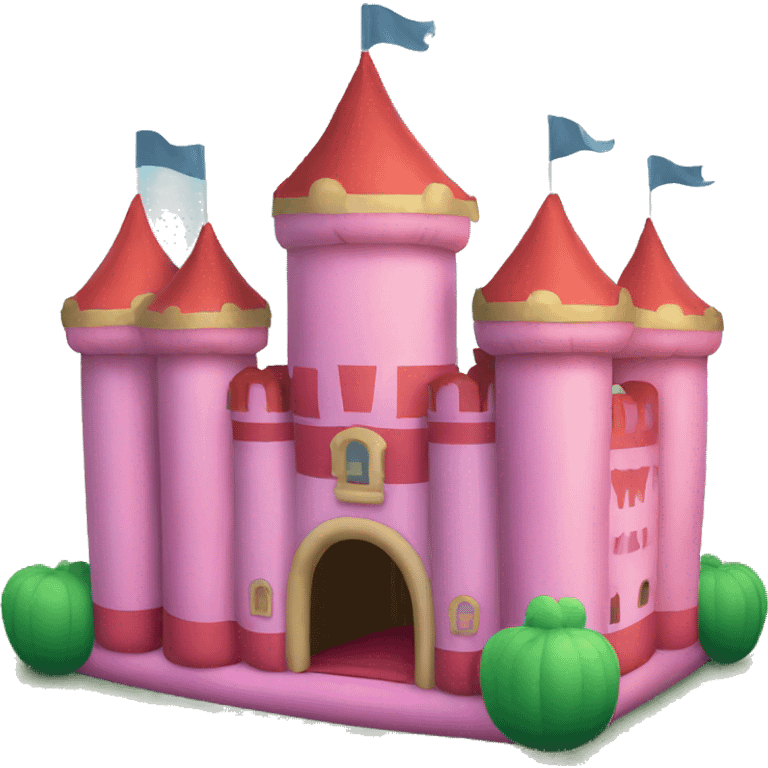 Inflatable castle emoji