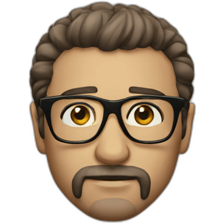 bernardo-white-boss-cool-glasses emoji