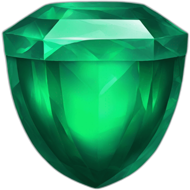 safe, emerald emoji