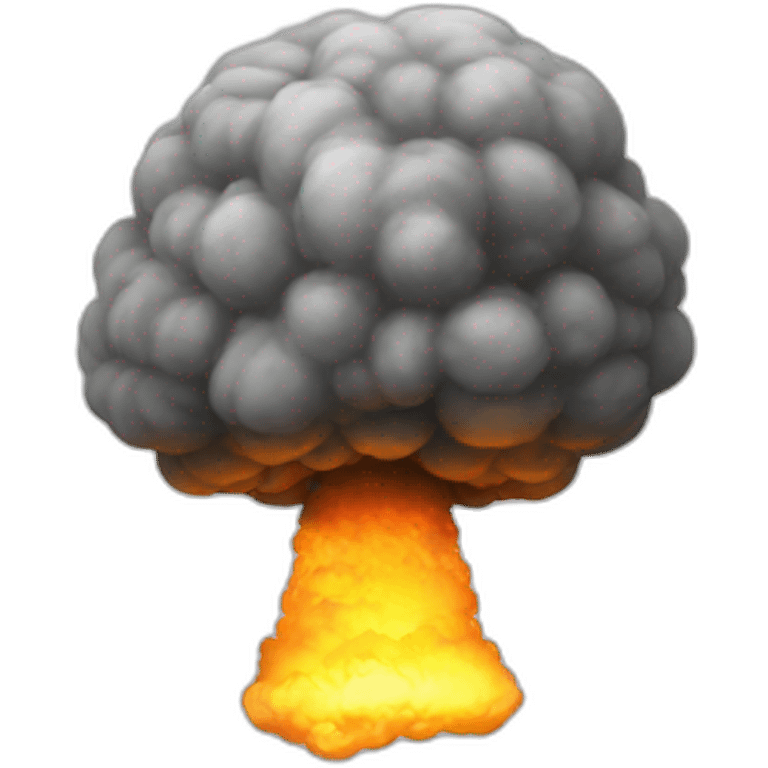 Nuclear bomb emoji