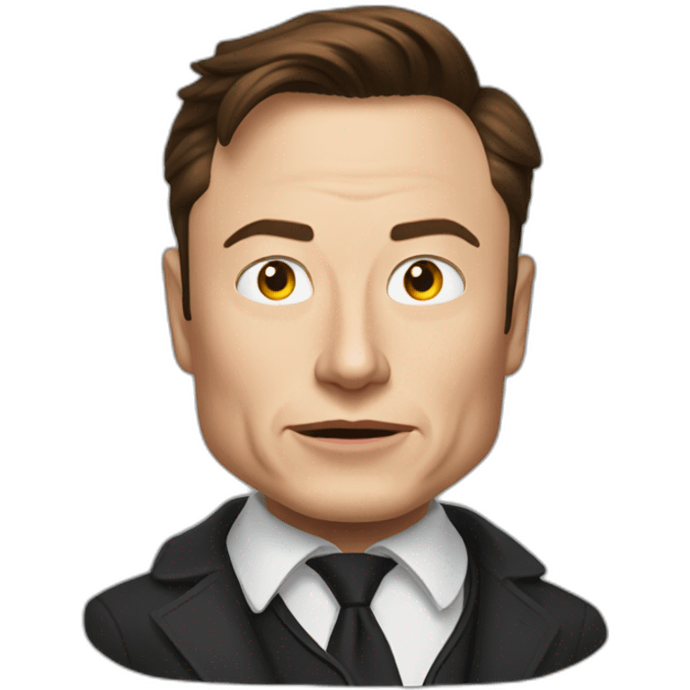 Elon musk diable emoji