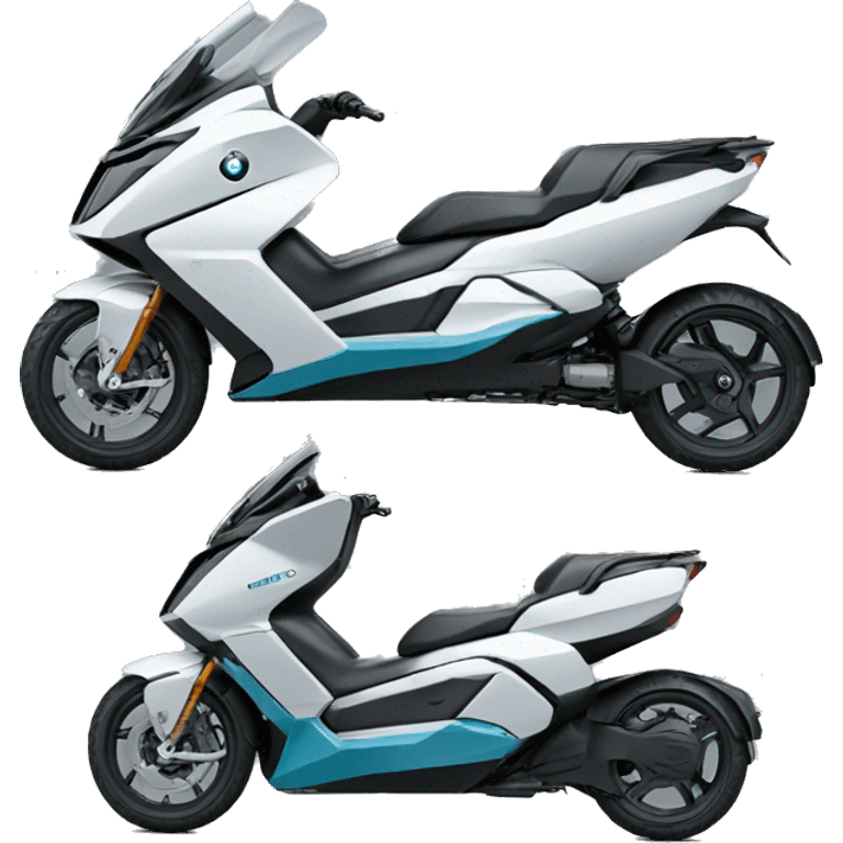 futuristic DELIVERY vehicle covered car bike bmw c1 bmwc1 emoji