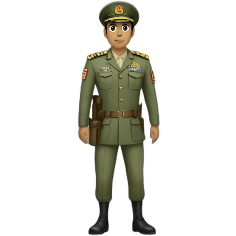 iranin military officer emoji