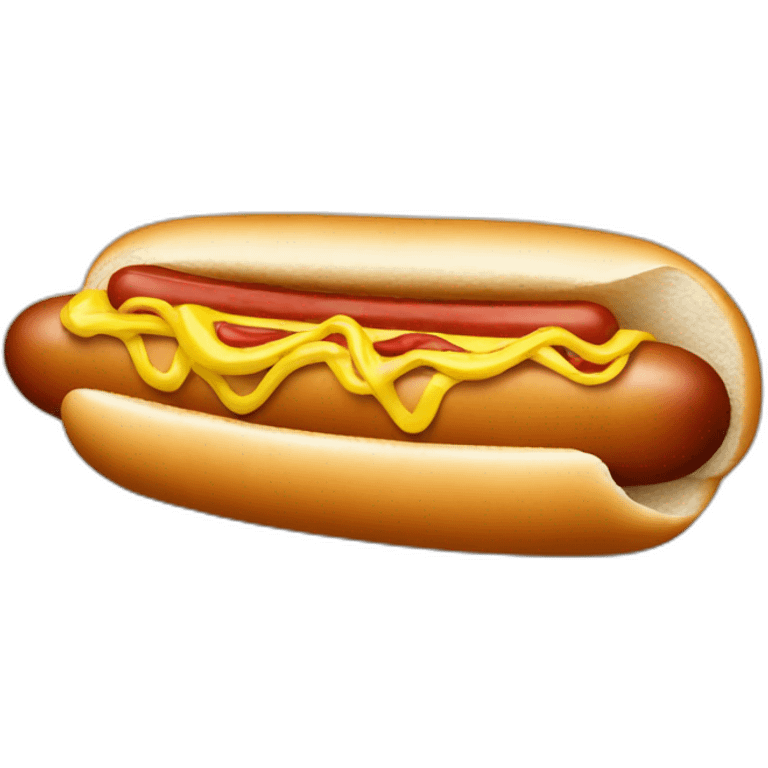 A sexy hot dog emoji