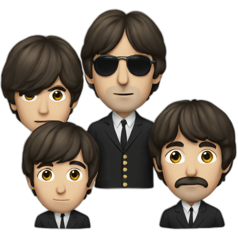 The beatles emoji