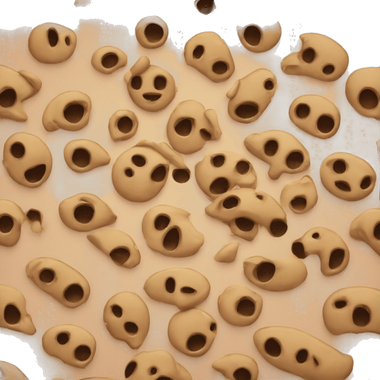 lots of holes ear emoji