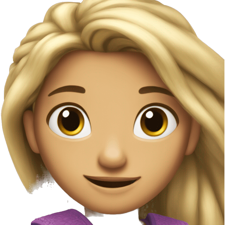 Rapunzel emoji