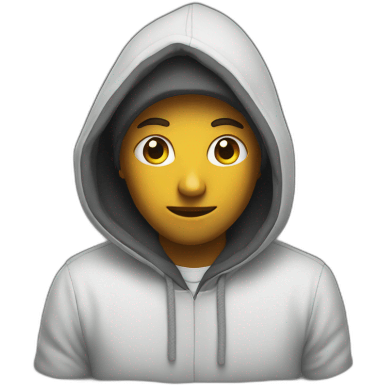 hood looking emoji