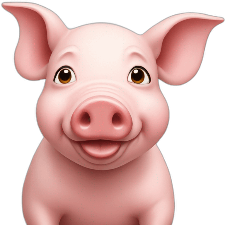 a pig called porky emoji