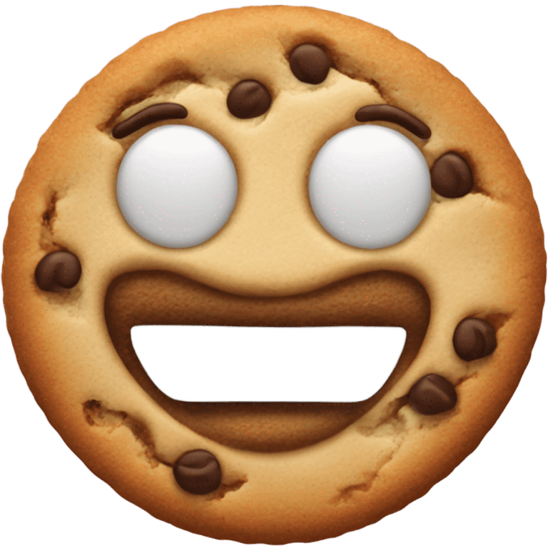 Cookie with a smile emoji