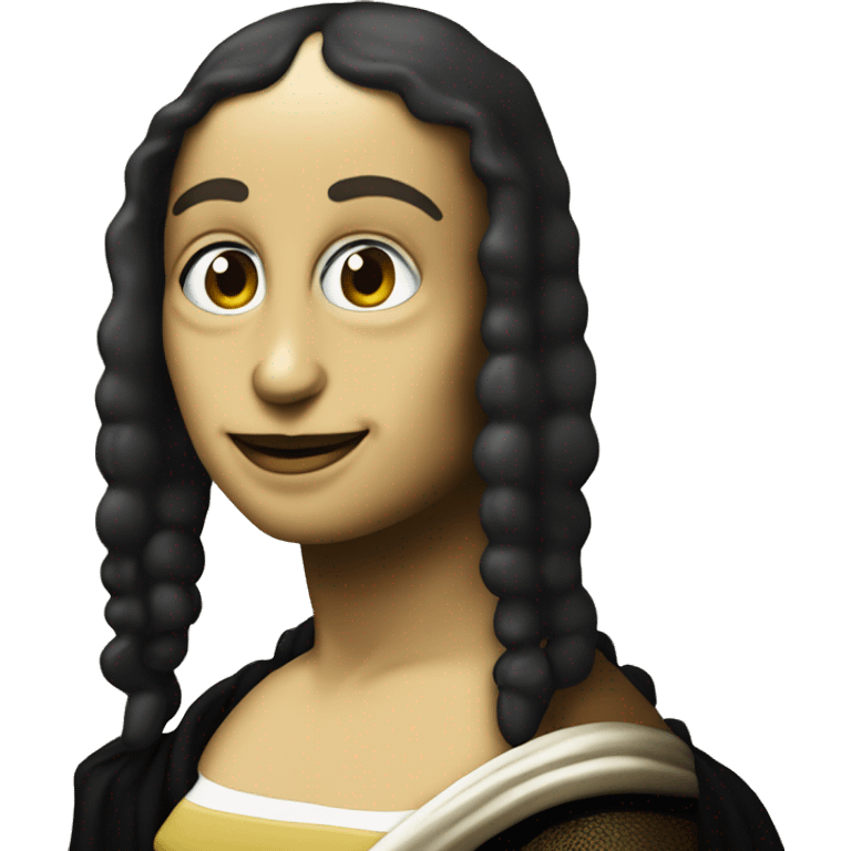 sci-fi mona lisa emoji