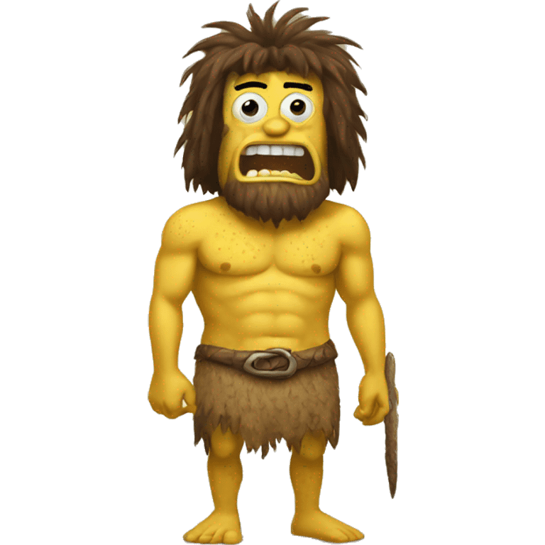 spongebob caveman emoji