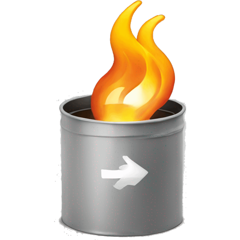 SAP logo on fire emoji