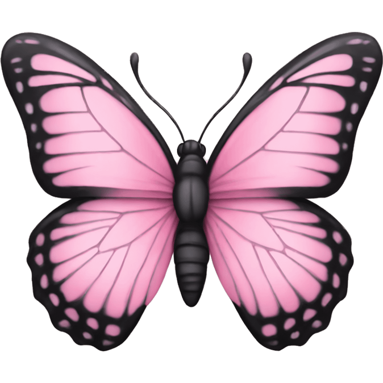 butterfly baby pink emoji