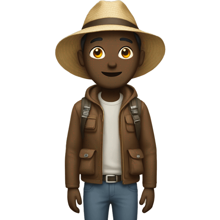 Traveler human emoji