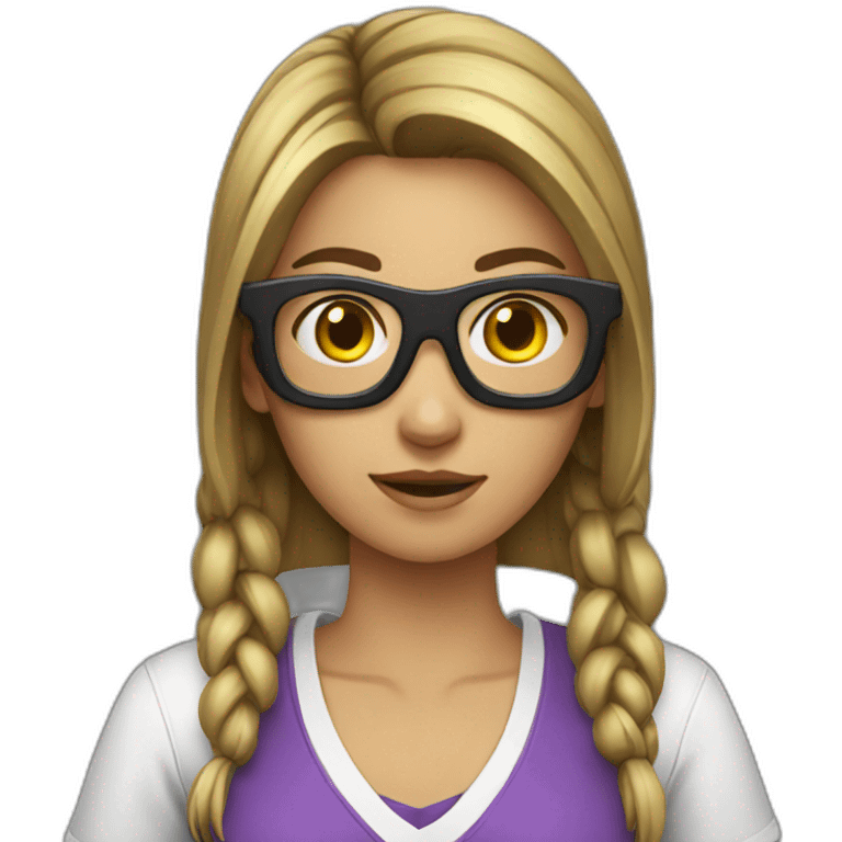 gamer mujer emoji