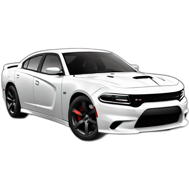 dodge charger srt emoji