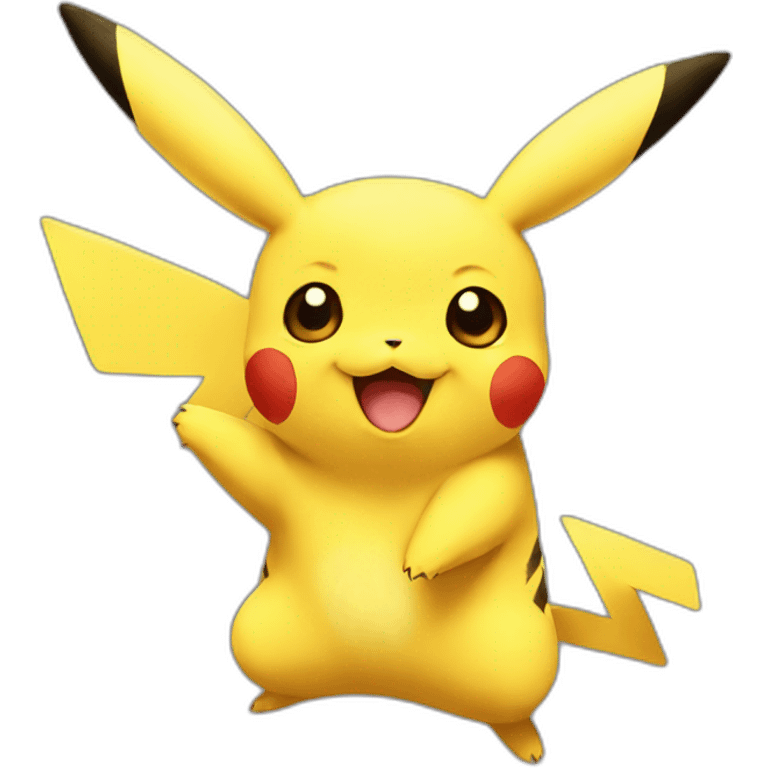 pikachu happy emoji