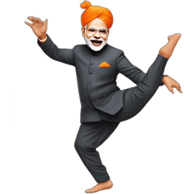 Modi ji dancing emoji